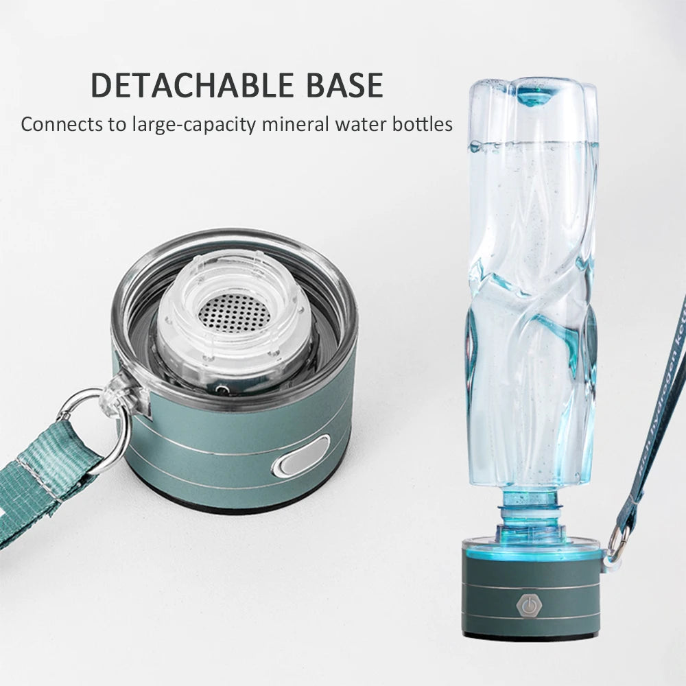 Generador de agua con hidrógeno de alta concentración - Botella deportiva de 1,5 Lts