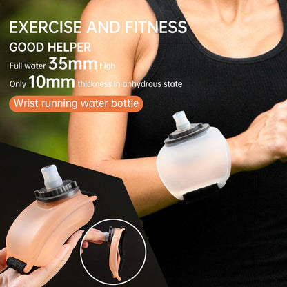 SmartWater FlexWrist: Botella de hidratación manos libres de 200 ml para corredores y atletas