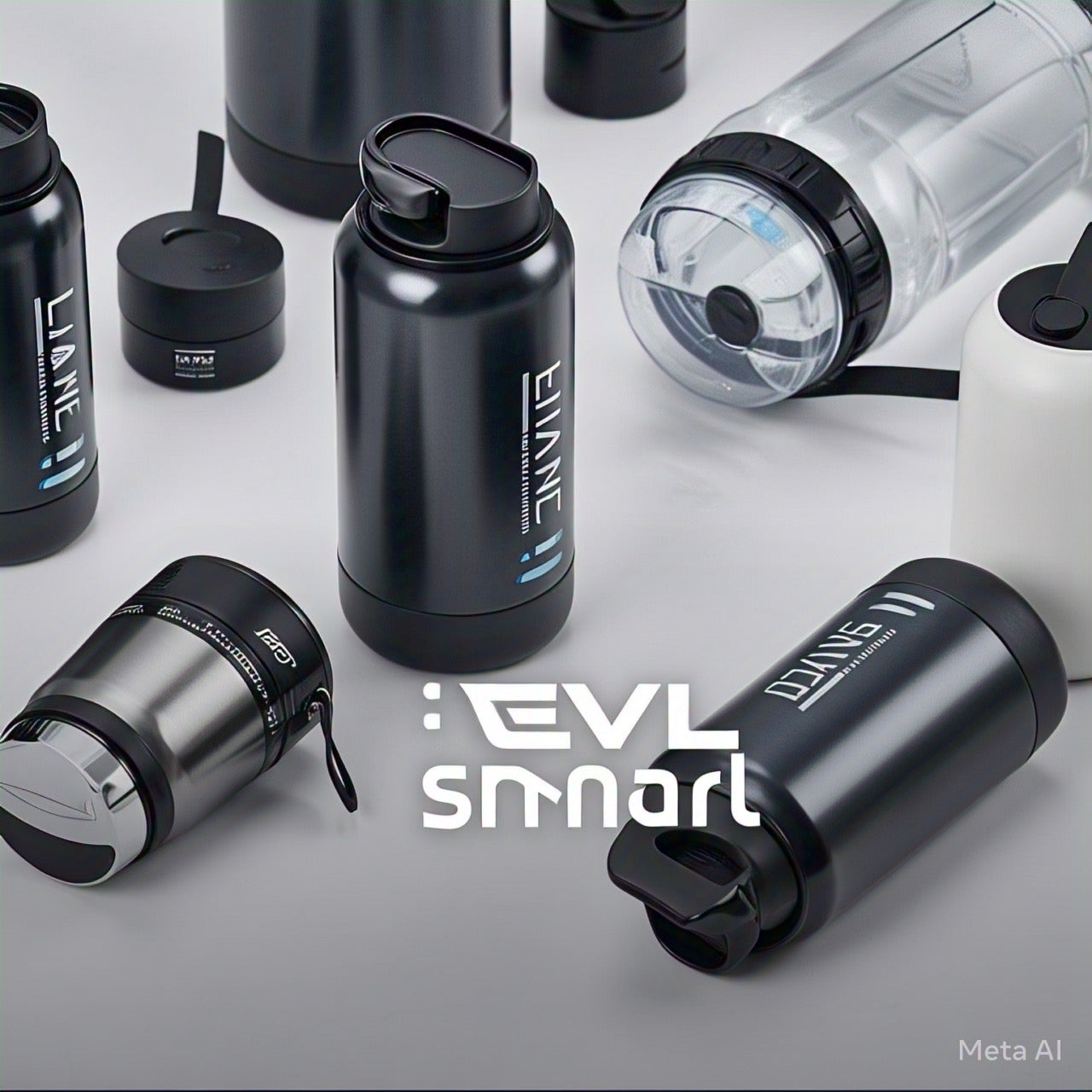 SmartWater FlexWrist: Botella de hidratación manos libres de 200 ml para corredores y atletas