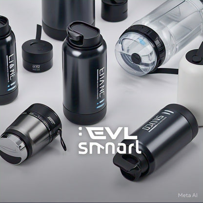 SmartWater FlexWrist: Botella de hidratación manos libres de 200 ml para corredores y atletas